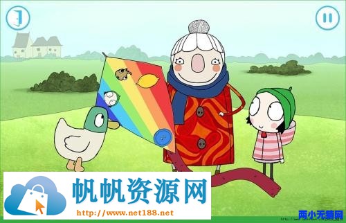 sarah and duck 莎拉和鸭子动画萨拉和乖乖鸭 共三季包含中文...